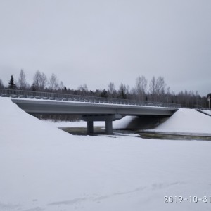 Мост через р. Серебрянка